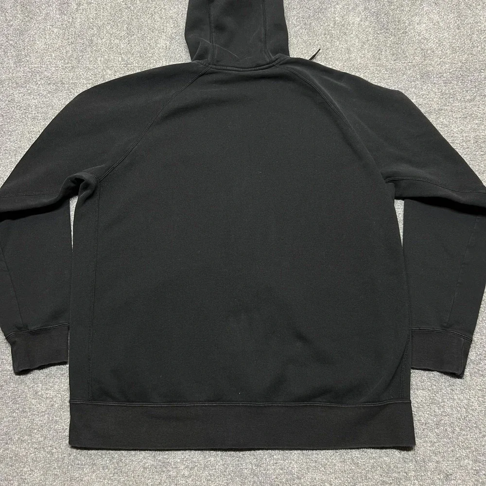 Jordan Hoodie Mens 2XL Black Full Zip Fleece Sweatshirt Jumpman Chest Logo